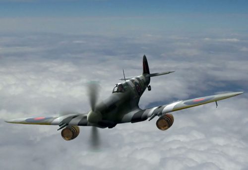 ICM Spitfire Mk.IXC Beer Delivery WWII British Fighter 1:48 (48060)