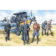   ICM Deutsche Luftwaffe Piloten und Bodenpersonal 1:48 (48082)