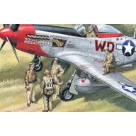 ICM USAAF Piloten und Bodenpersonal 1:48 (48083)