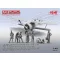 ICM I-153 with Luftwaffe Pilots and Ground Personnel 1:48 (48094)