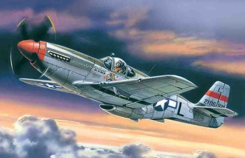 ICM Mustang P-51C American Fighter 1:48 (48121)