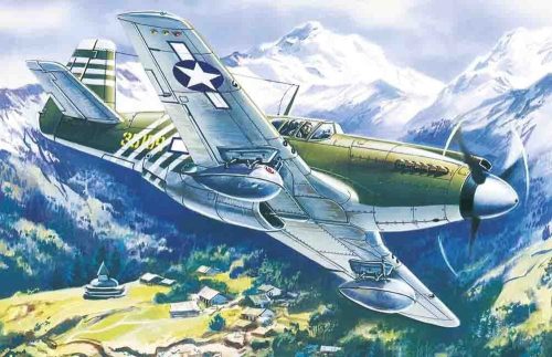 ICM Mustang P-51A  WWII American Fighter 1:48 (48161)