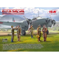  ICM Ki-21-Ib 'Sally' with Japanese Pilots and Ground Personnel 1:48 (48197)