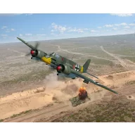 ICM Hs 129B-1, WWII German attack aircraft 1:48 (48215)