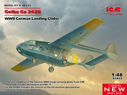 ICM Gotha Go 242B, WWII German Landing Glider (100% new molds) 1:48 (48225)