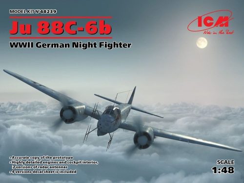 ICM Ju 88C-6b, WWII German Night Fighter 1:48 (48239)