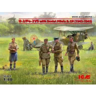   ICM U-2/Po-2VS with Soviet Pilots & GP (1943 -1945) Limited 1:48 (48254)