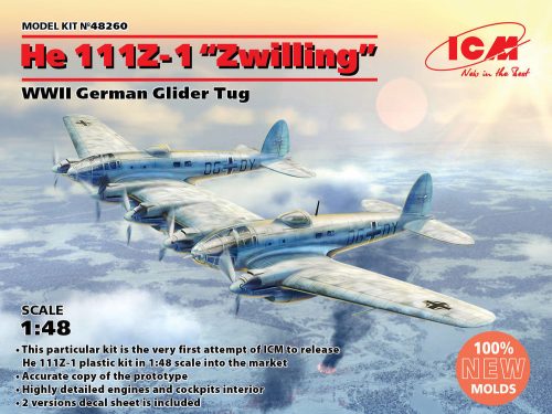 ICM He 111Z-1 Zwilling, WWII German Glider Tug 1:48 (48260)