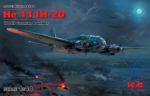 ICM He 111H-20, WWII German Bomber 1:48 (48264)