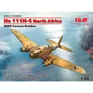   ICM He 111H-6 North Africa,WWII German Bombe Limited 1:48 (48265)