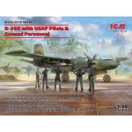 ICM B-26K with USAF Pilots & Ground Personnel 1:48 (48280)