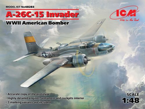 ICM A-26-15 Invader, WWII American Bomber 1:48 (48283)