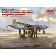   ICM A-26C-15 Invader with pilots and ground personnel 1:48 (48288)