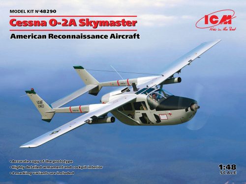 ICM Cessna O-2A Skymaster,American Reconnaissance Aircraft 1:48 (48290)