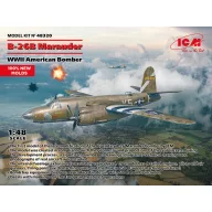   ICM B-26B Marauder, WWII American Bomber (100% new molds) 1:48 (48320)