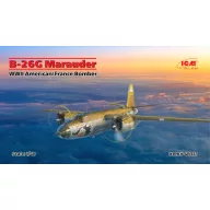 ICM B-26G Marauder, WWII American/France Bomber 1:48 (48323)