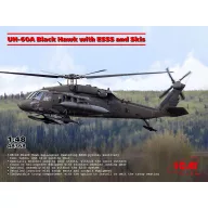 ICM UH-60A Black Hawk with ESSS and Skis 1:48 (48368)