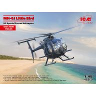   ICM MH-6J Little Bird, US Special Forces Helicopter (100% new moulds) 1:48 (48369)