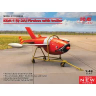   ICM Q-2A (KDA-1) Firebee with trailer (1 airplane and trailer) 1:48 (48400)