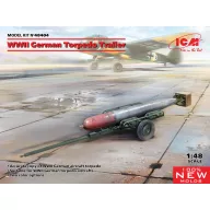   ICM WWII German Torpedo Trailer (100% new molds) 1:48 (48404)