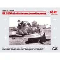 ICM Bf 109F-4 with German Ground Personnel 1:48 (48805)