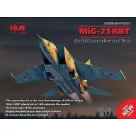   ICM MiG-25 RBT,Soviet Reconnaissance Plane (100% new molds) 1:48 (48901)