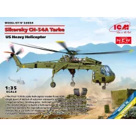   ICM Sikorsky CH-54A Tarhe, US Heavy Helicopter (100% new molds) 1:35 (53054)