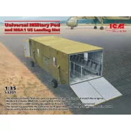   ICM Universal Military Pod with M8A1 US Landing Mat 1:35 (53201)