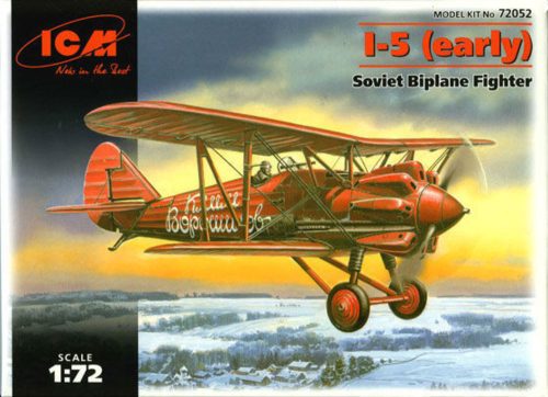 ICM I-5 Soviet Biplane Fighter 1:72 (72052)