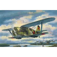 ICM I-153 Chaika, WWII Soviet Biplane Fighter 1:72 (72074)