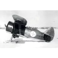   ICM I-153,WWII Finnish Air Force Fighter winter version 1:72 (72075)