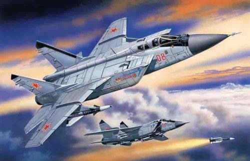 ICM MiG-31 Foxhound Russian Heavy Interceptor Fighter 1:72 (72151)