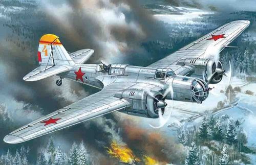ICM Sowjetischer Bomber SB 2M-100A 1:72 (72162)