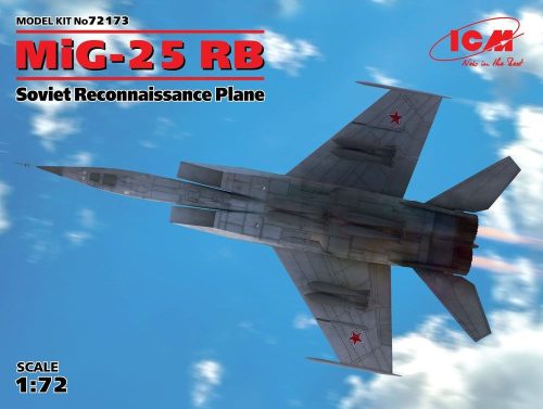 ICM MiG-25 RB,Soviet Reconnaissance Plane 1:72 (72173)
