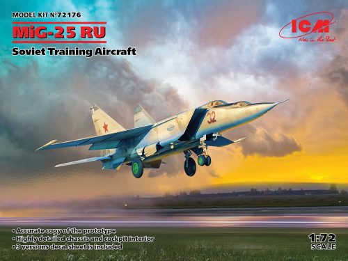 ICM MiG-25 RU, Soviet Training Aircraft 1:72 (72176)