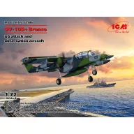   ICM OV-10D+ Bronco, US attack and observation aircraft 1:72 (72186)