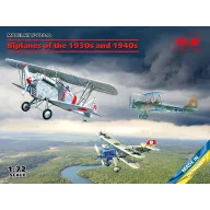   ICM Biplanes of the 1930s and 1940s (??-51A-1, Ki-10-II, U-2/Po-2VS) 1:72 (72210)