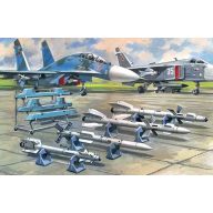   ICM Soviet Air-to-Air Aircraft Armament (R-27ER,R-27ET,R-73,R-77 missiles) 1:72 (72212)