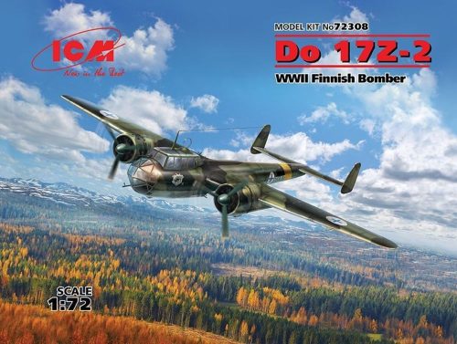 ICM Do 17Z-2, WWII Finnish Bomber 1:72 (72308)