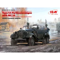   ICM Type G4 Partisanenwagen with MG 34, WWII German vehicle 1:72 (72473)