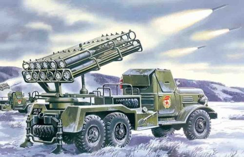 ICM Russischer Raketenwerfer BM-24-12 1:72 (72591)