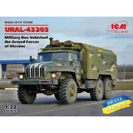   ICM URAL-43203, Military Box Vehicle of the Armed Forces of Ukraine 1:72 (72709)