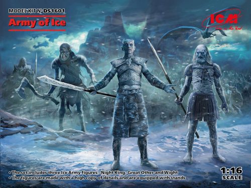 ICM Army of Ice (Night King, Great Other, Wight) 1:16 (DS1601)