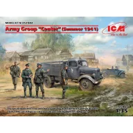   ICM Army GroupCenter(Summer 1941)(Kfz1,Typ L3000S,German Infantry(4 figures)Ger.Drivers 1:35 (DS3502)