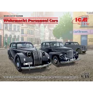   ICM Wehrmacht Personnel Cars(Kadett K38 Salo Kapitan Saloon,Admiral Saloon) 1:35 (DS3504)