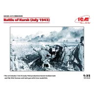   ICM Battle of Kursk(July 1943)(T-34-76(early 1943),Pak 36(r )with Crew(4 figures)) 1:35 (DS3505)