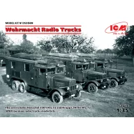   ICM Wehrmacht Radio Trucks(Henschel 33D1 Kfz.72, Krupp L3H163 Kfz.72) 1:35 (DS3509)