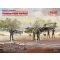 ICM Vietnam USAF Airfield(Cessna O-2A,OV-10 Bronco,US Pil&Gro.Pers(Viet.War)5 fig 1:48 (DS4803)