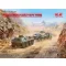 ICM Afghan Motorcade (1979-1989)(URAL-375D, URAL-375A,ATZ-5-375,BTR60PB 1:72 (DS7201)