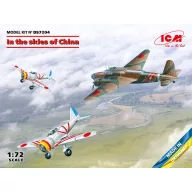   ICM In the skies of China (Ki-21-Ia, two ??-27?) 1:72 (DS7204)